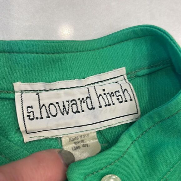 S. Howard hirsh women’s vintage dress, size small? See measurements line green. - Picture 4 of 12